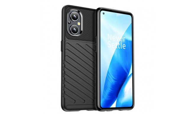 Hurtel Thunder Case flexible armored cover for OnePlus Nord N20 5G black