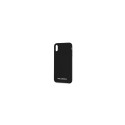Karl Lagerfeld Apple iPhone XR Silver Logo Silicone Case Black