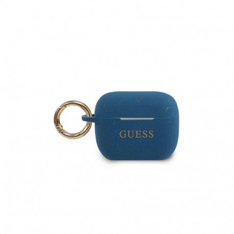 Guess Airpods Pro Silicone Case Blue