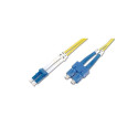 Digitus FO Patch Cord, Duplex, LC to SC SM OS2 09/125 , 3 m
