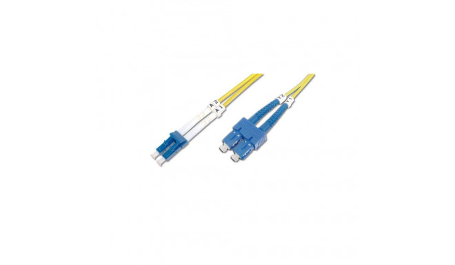 Digitus FO Patch Cord, Duplex, LC to SC SM OS2 09/125 , 3 m