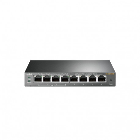 TP-Link Smart Switch TL-SG108PE Web Managed, Desktop, 1 Gbps (RJ-45) ports quantity 4, PoE+ ports qu