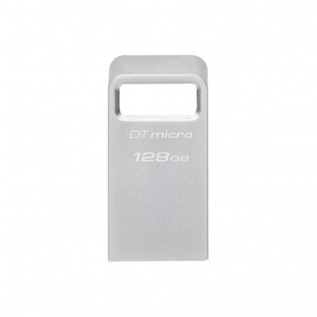 Kingston USB 3.2 Flash Drive DataTraveler micro 128 GB, USB 3.2, Silver