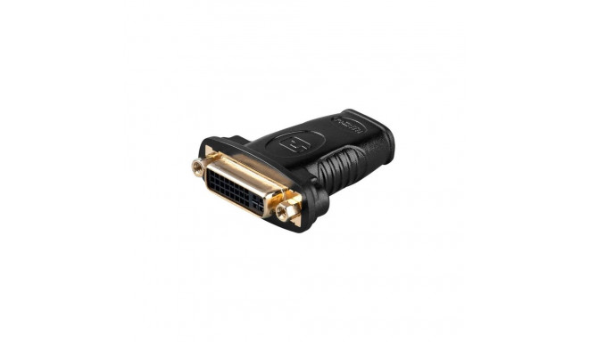 Goobay HDMI/DVI-I adapter, gold-plated 68690