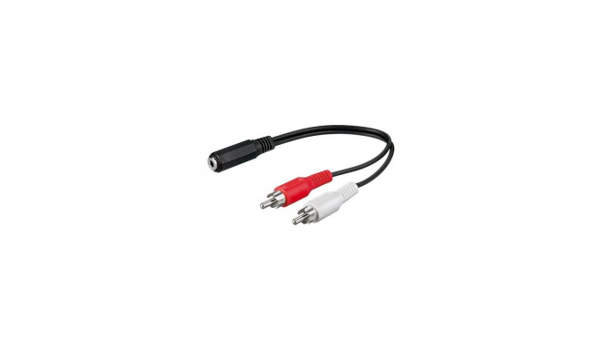 Goobay Audio cable adapter, 3.5 mm 50092
