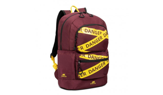 RIVACASE NB BACKPACK URBAN 14L 13.3"/5421 BURGUNDY RED