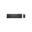 Dell Pro Keyboard and Mouse (RTL BOX) KM5221W Wireless, Batteries included, RU, Black