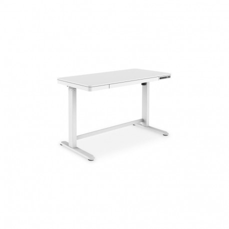 Digitus Electric Height Adjustable Desk, 72 - 121 cm, Maximum load weight 50 kg, Metal, White