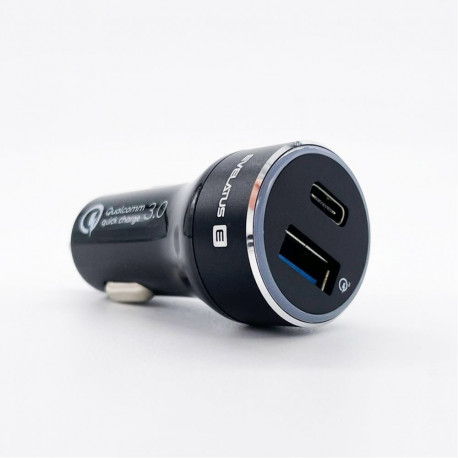 Evelatus - Evelatus Quick Car Charger QCC03 Black
