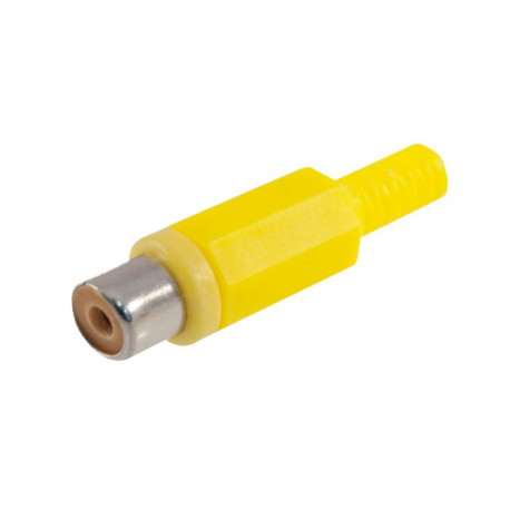 Connector RCA Cinch F yellow