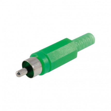 Connector RCA Cinch M green