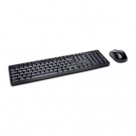 Pro Fit flaches kabelloses Desktop-Set (schwarz)