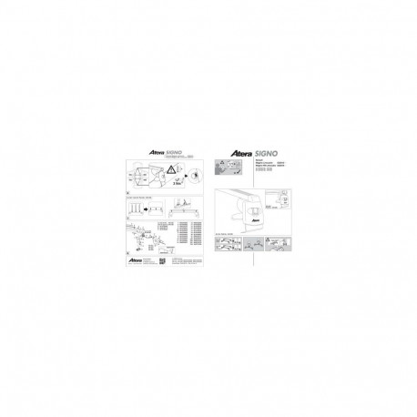 Katuseraam alumiinium MEGANE 16-