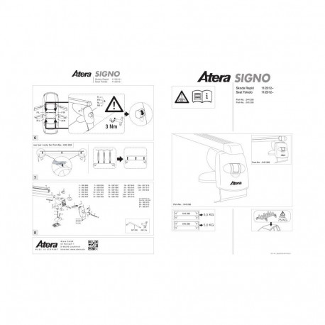 Katuseraam alumiinium TOLEDO,RAPID 12-