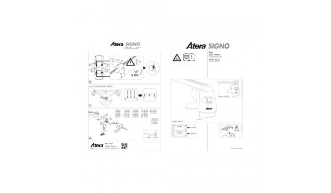 Katuseraam alumiinium LEON 5-ust 12-