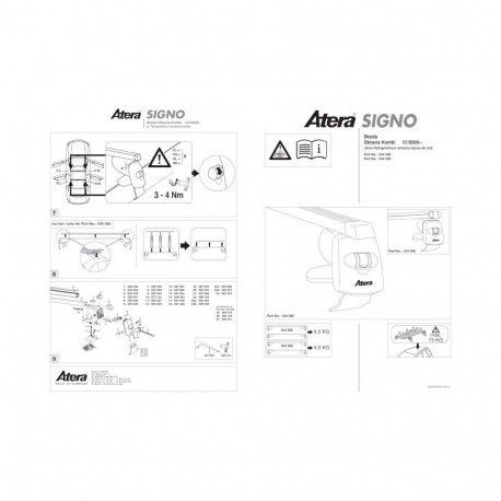 Katuseraam alumiinium OCTAVIA WAGON 1/05-13