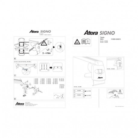 Katuseraam alumiinium RAV 4 pikikaareta 11/05-13
