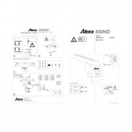 Katuseraam must BERL, PARTN C-pikikaarega