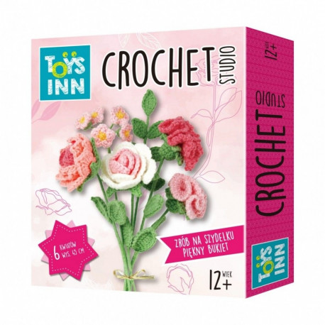 Zestaw crochet studio bukiet