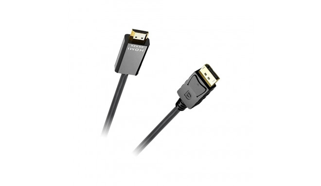 DISPLAYPORT - HDMI 4K 1,8m kaabel