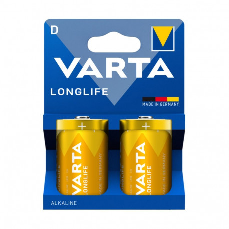 VARTA LR20 LONGLIFE leelispatarei 2 tk/bl