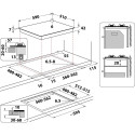 Integreeritud gaasipliidiplaat Whirlpool AKTL 629/NB1