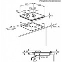 Gas hob AEG HGB64420SM Gas hob AEG HGB64420SM