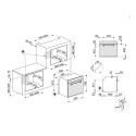 Įmontuojama orkaitė Smeg SF700AO Įmontuojama orkaitė Smeg SF700AO