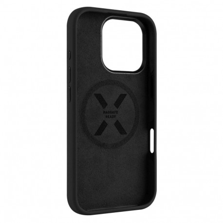 Fixed tagakülje kate | Apple | iPhone 17 Pro Max | vedel silikoon | must | MagFlow
