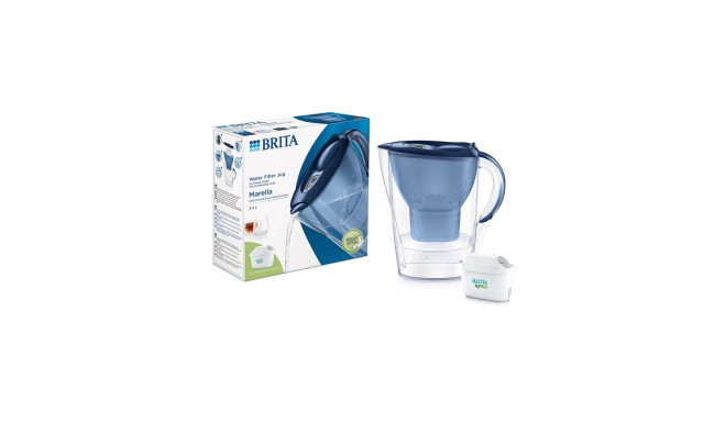 BRITA MARELLA Mxpro water filter jug, 2.4 l, blue