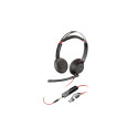 HP Poly Blackwire 5220 stereo USB-C peakkomplekt +3,5 mm pistik +USB-C/A adapter