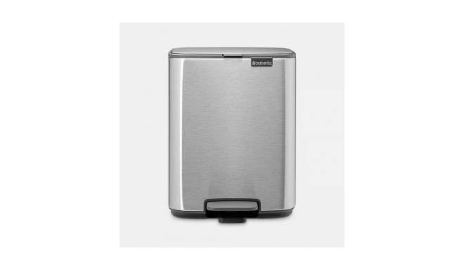 Brabantia Bo Pedal Bin 7L - Matt Steel Fingerprint Proof