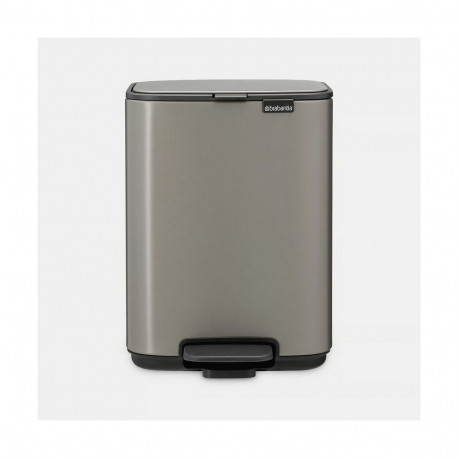 Brabantia Bo Pedal Bin 4L - Platinum