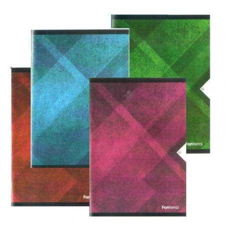 Bradley kaustik A4/40l ruuduline, plastkaanega Fonterra