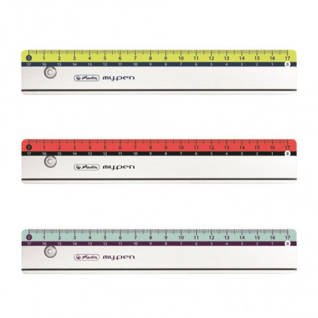 Herlitz joonlaud 17cm My.pen (bl)