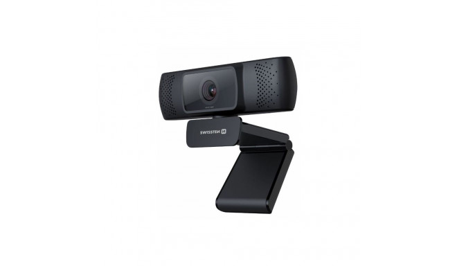 Swissten Full HD Web Camera with Microphone / Auto Focus USB