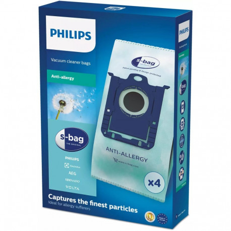 Philips S-bag FC8022/04 Vacuum Cleaner Bags 4pcs