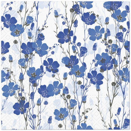 salvrätikud paberist linataimed 33x33cm 20tk