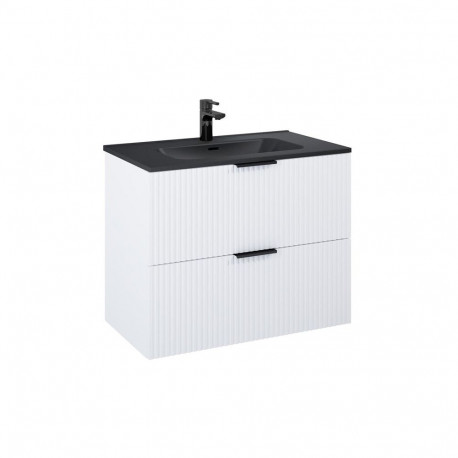 WASHBASIN SKAPPA 80 CERAM BLACK MATT
