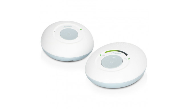 Alecto DECT Babyphone mit Full ECO-Modus, weiß/blau