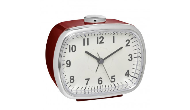 TFA 60.1032.05 analoog äratuskell punane