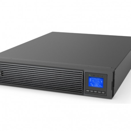 UPS RACK POWERWALKER VFI 3000 ICR IOT PF1 ON-LINE 3000VA 8X IEC C13 OUTLETS 1X IEC C19 USB-B LCD 2U