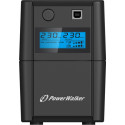 UPS POWERWALKER VI 650 SHL FR LINE-INTERACTIVE 650VA 2X FRENCH OUTLETS USB-B LCD
