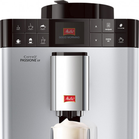 MELITTA F53/0-101 PASSIONE  automatinis kavos aparatas, sidabro
