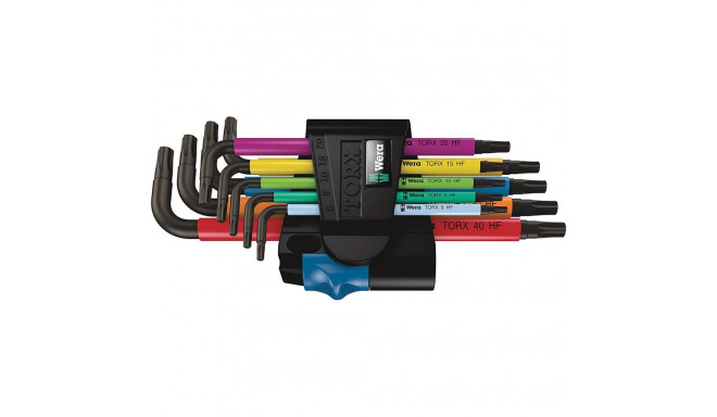 Wera angle key set 967 SL / 9 TORX HF - screwdriver