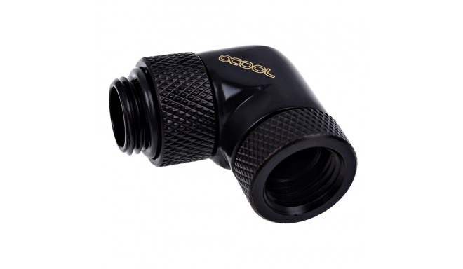 Alphacool Eiszapfen angle adapter 90° 1/4", deep black - 17260