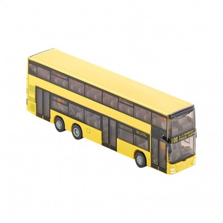 SUPER MAN Doppelstock-Linienbus (gelb)