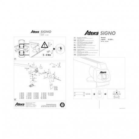 Katuseraam must LAGUNA 01-10/07