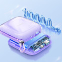Joyroom powerbank 10000mAh Jelly Series 22.5W with built-in Lightning cable purple (JR-L003)
