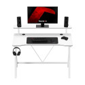 Huzaro Hero 1.9 White Gaming Desk